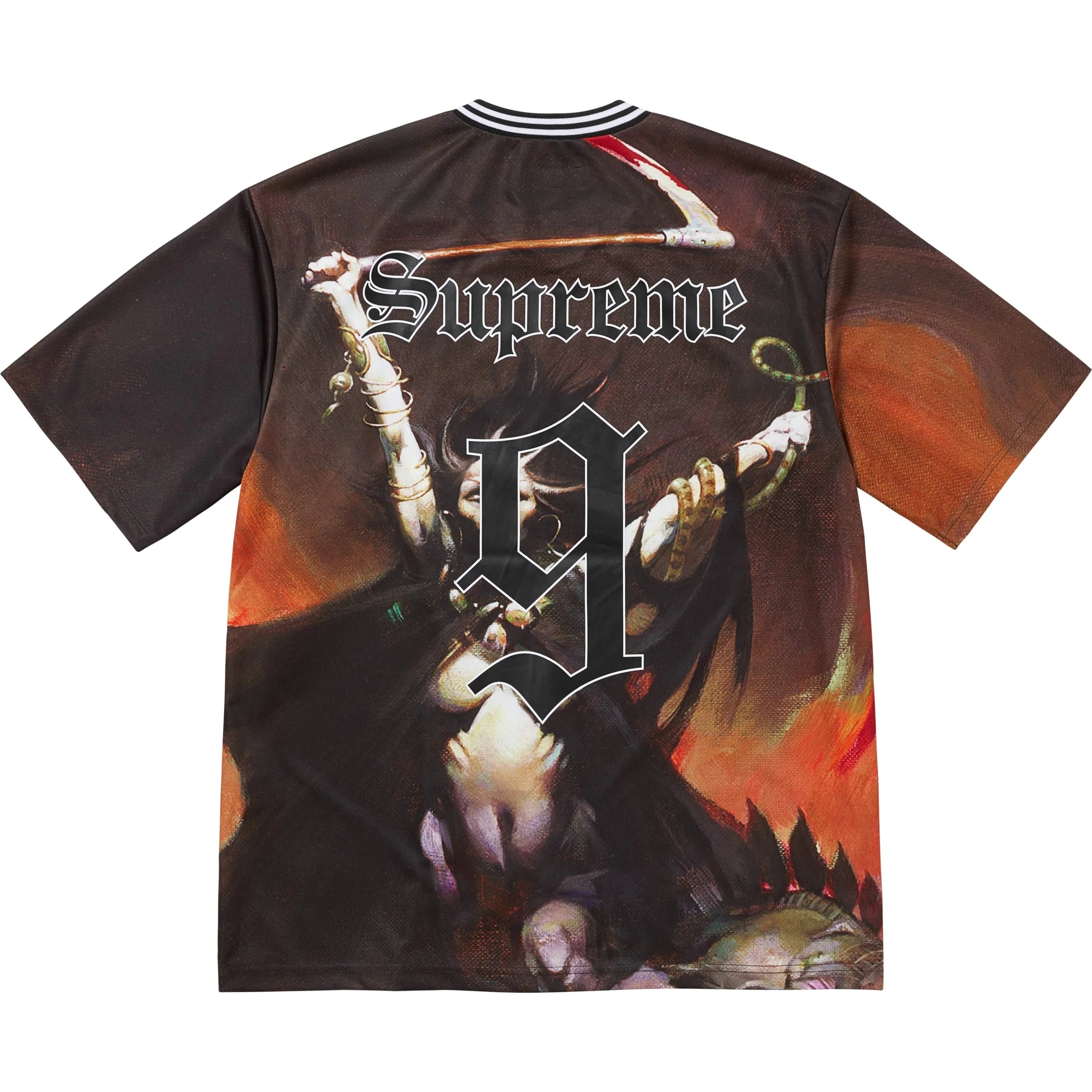 Supreme/Frank Frazetta Soccer Jersey view 8